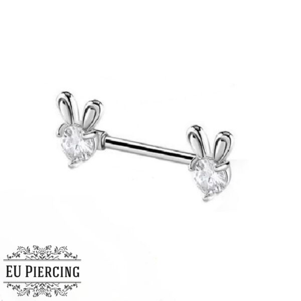 Rabbit Nipple Piercing